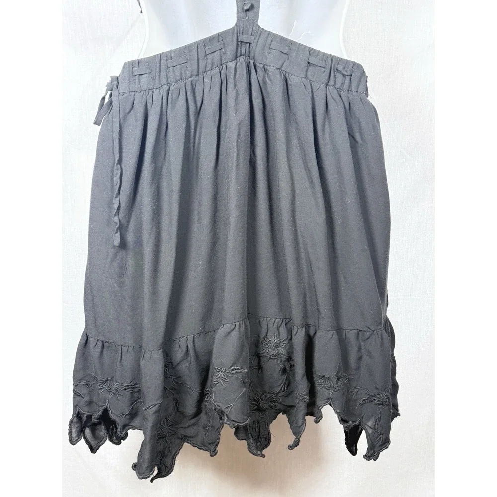 Free People Lace Open Back Mini Dress 4 Honeysuckle Boho Fairy‎ Grunge Gothic